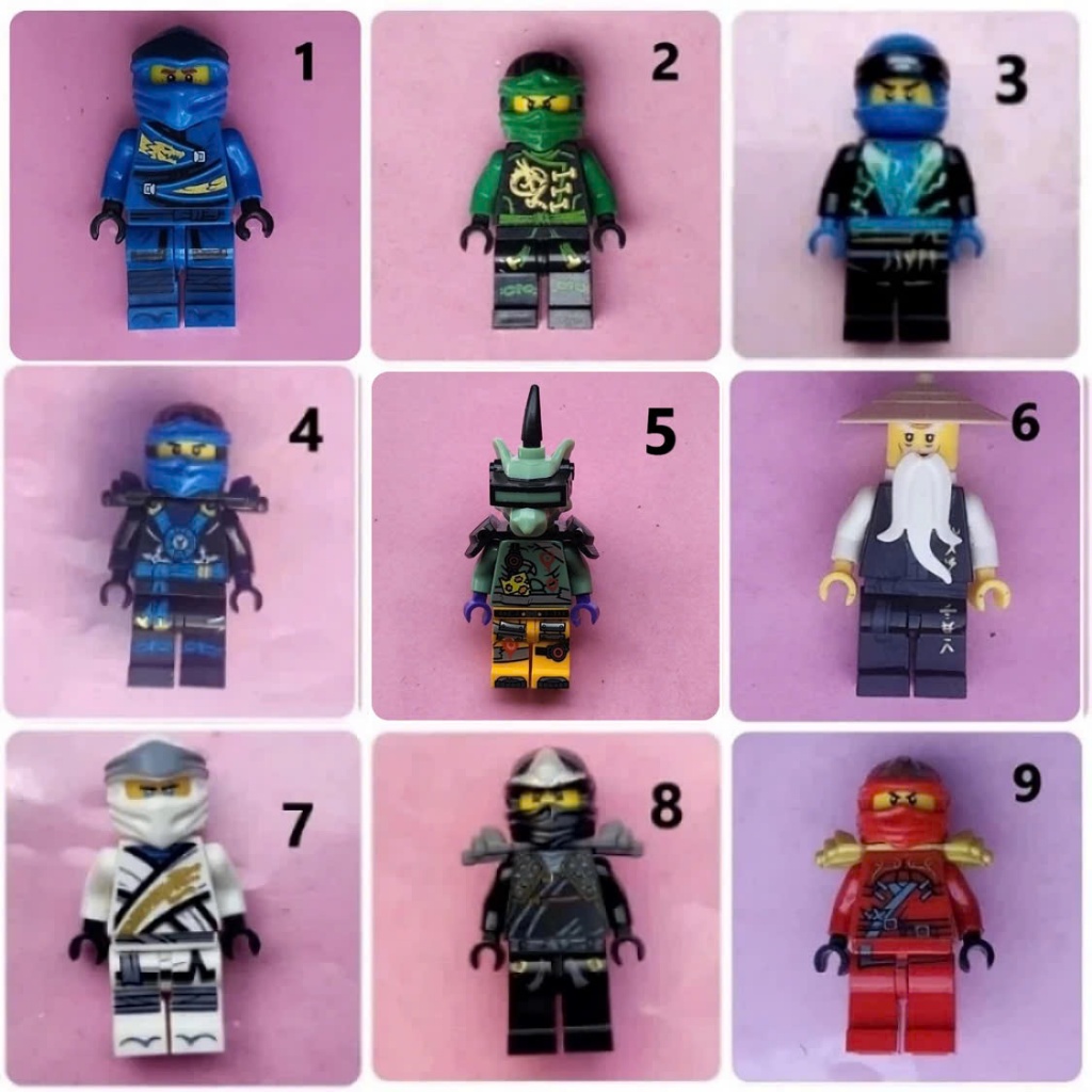 Minifigures Ninjago mẫu 5 ( mini ninja )