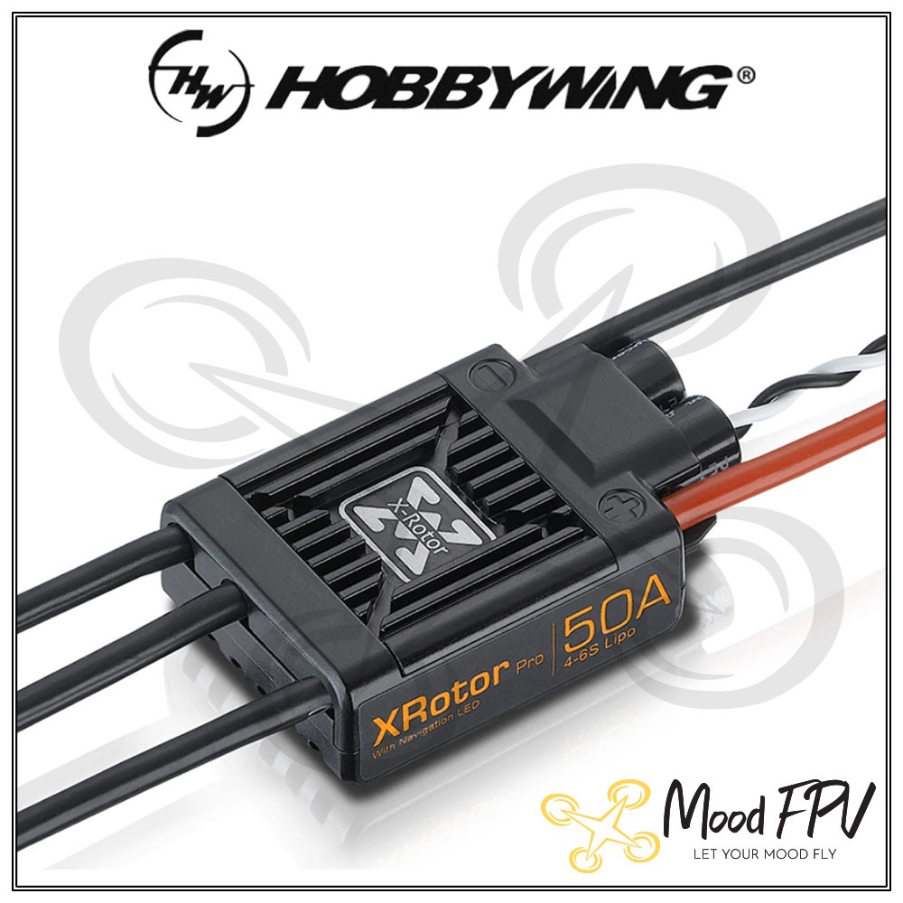 Điều Tốc ESC Hobbywing XRotor Pro 50A 4-6S OPTO Multirotor | 1 Chiếc