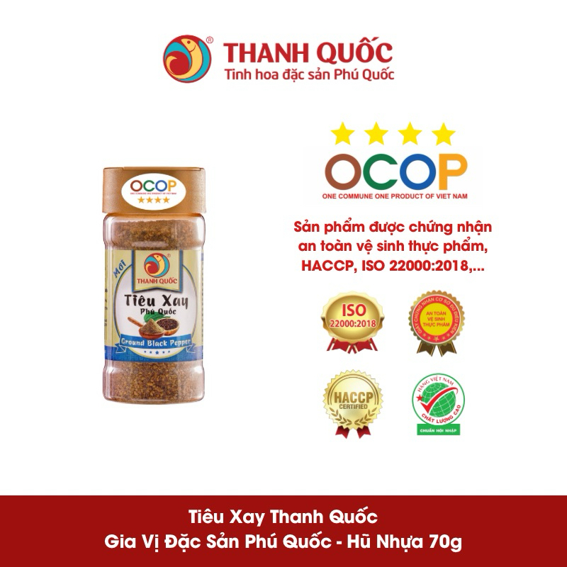Tiêu Xay Phú Quốc - Thanh Quốc