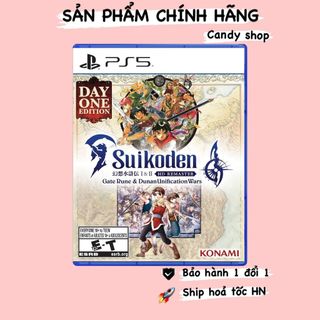 Đĩa game Suikoden I & II HD Remastered PS5