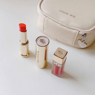 [nội hàn không tem] Son dưỡng môi Whoo Mi Glow Lip Balm SPF10 (SON DƯỠNG CAM TẶNG KEM HỒNG ĐẤT)