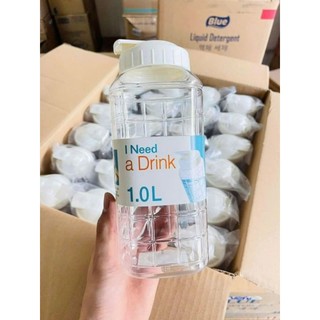 Bình nhựa lock & lock 1 Lít Để Tủ Lạnh