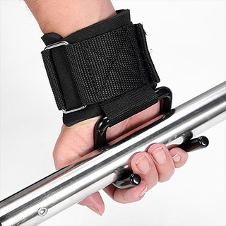 Dây quấn cổ tay có móc nâng tạ - Hỗ trợ kéo xà, tập lưng - B17