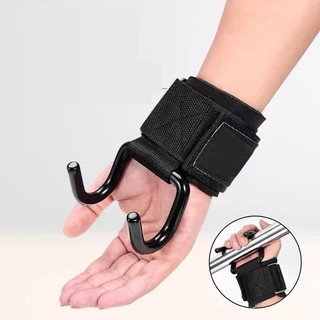 Dây quấn cổ tay có móc nâng tạ - Hỗ trợ kéo xà, tập lưng - B17