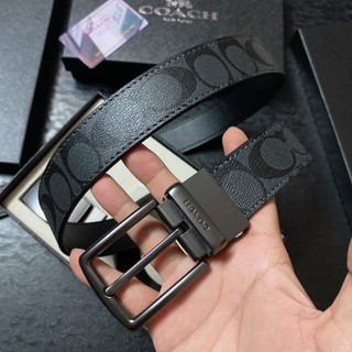 Thắt lưng đôi nịt mặt gài và vuông - s048a