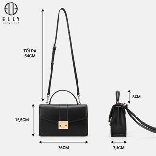 [Quà tặng giáo viên cao cấp sang trọng] Túi xách nữ cao cấp da thật ELLY – ET166