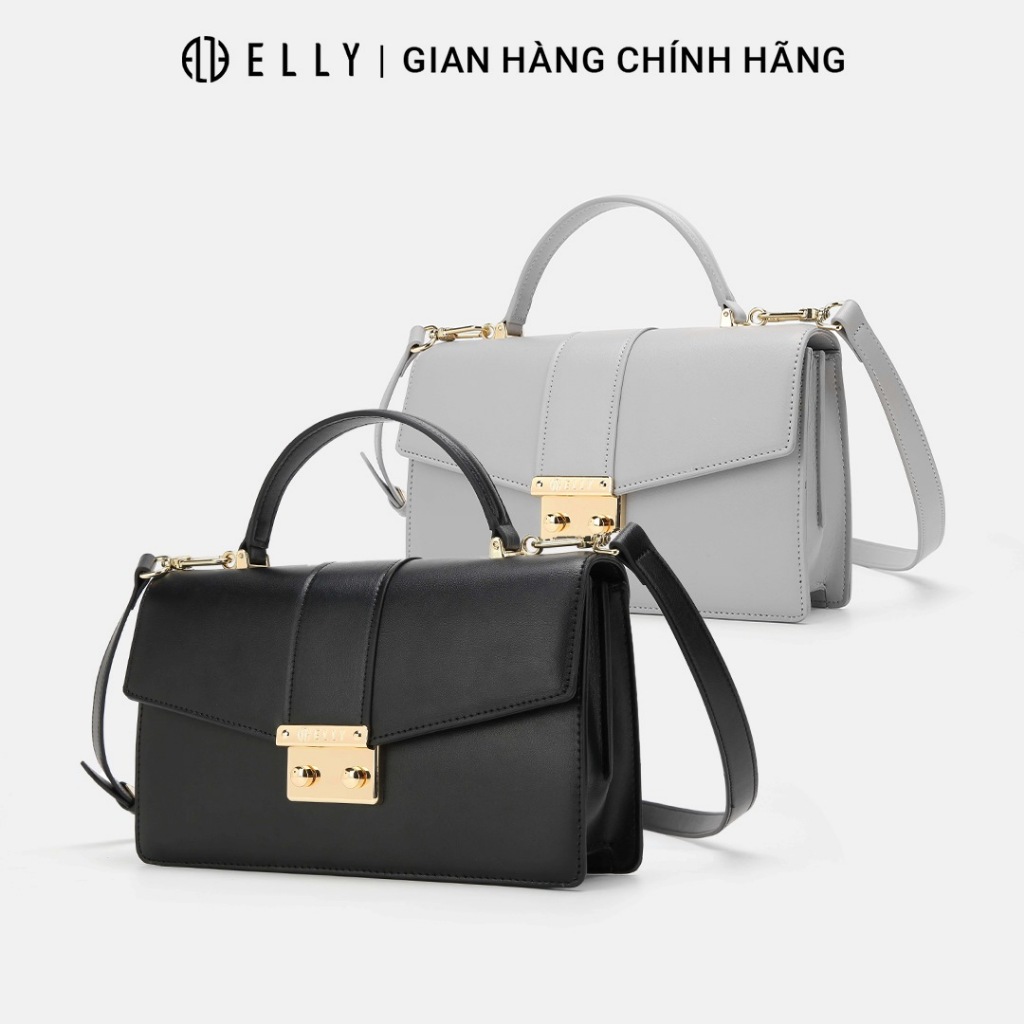 [Quà tặng giáo viên cao cấp sang trọng] Túi xách nữ cao cấp da thật ELLY – ET166