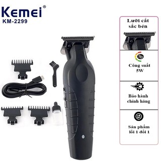  Tông đơ bấm viền Kemei KM - 2299 động cơ cực mạnh mẽ lưỡi mau và sắc bén bấm cực sắc nét. 