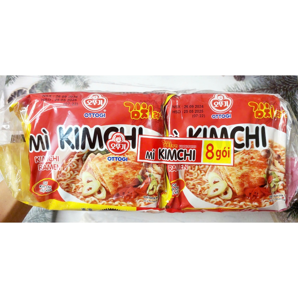 Mì gói vị Kim chi ottogi 120g