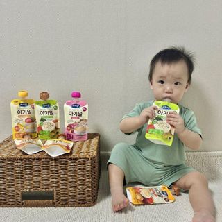 Cháo tươi ăn liền dạng túi mút Ivenet Hàn Quốc - Cho bé 9m+