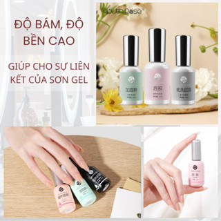  Base top cứng móng Hoa Hồng - YOUTH ROSE Chính hãng giúp tăng cường độ bền và móng chắc khỏe hơn 