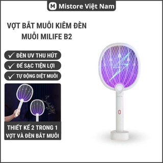 Vợt bắt muỗi kiêm đèn muỗi miLife B2- Bảo hành 12 tháng