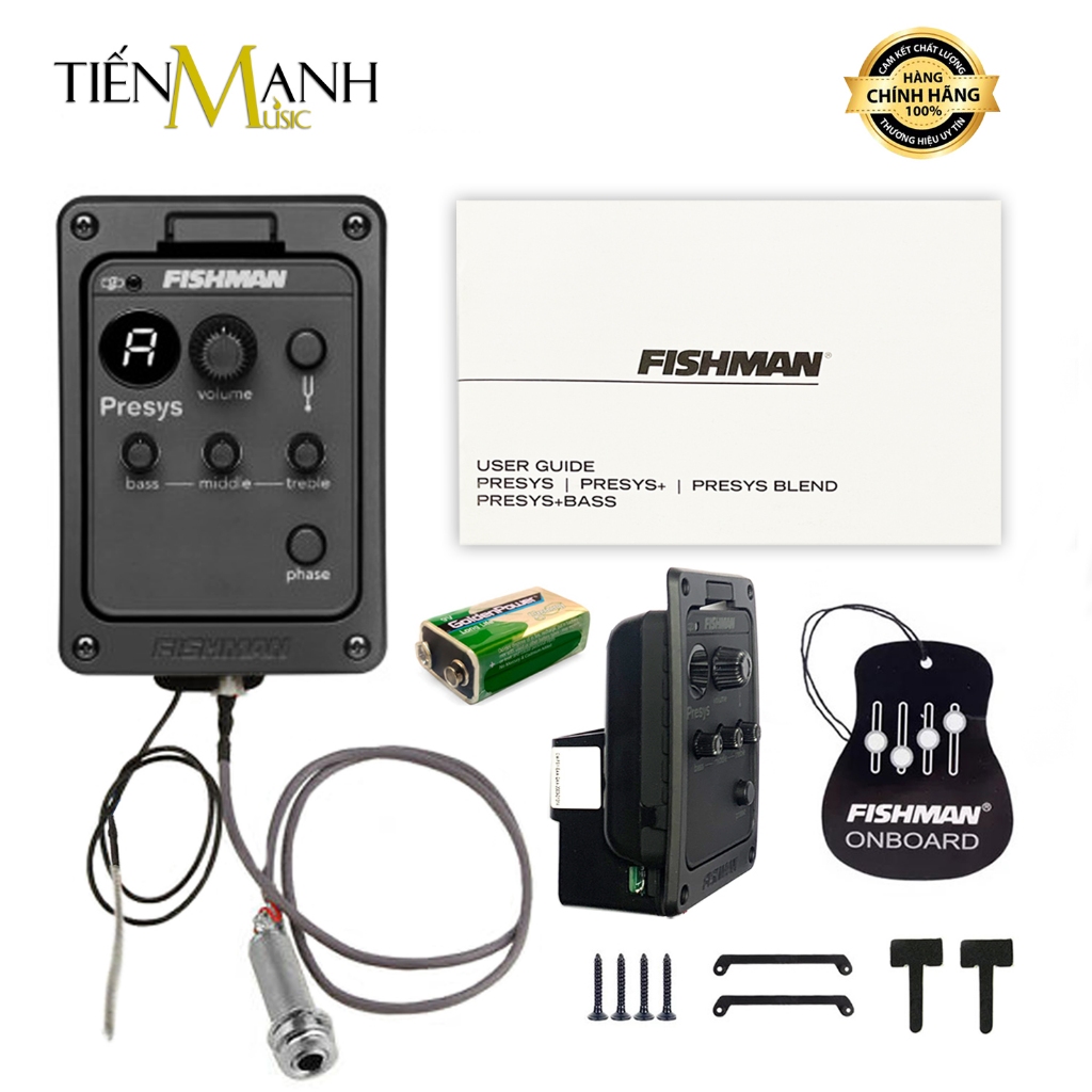 [Chính Hãng] EQ Đàn Guitar Fishman PRO 101 - Presys Preamp - Thiết Bị Thu Âm Ghi-ta PRO-101