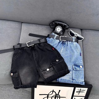 Quần jean túi hộp bé trai phong cách từ 20-35kg- Bebekids