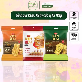    Date Mới   Bánh quy Kenju Richy vị rau củ túi 192g  16 gói x 12g  
