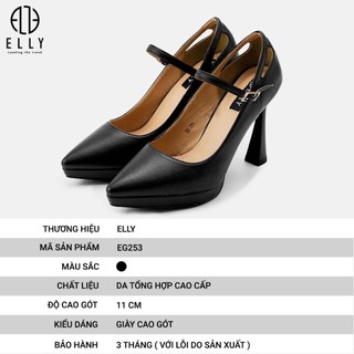 [Deal sang chảnh]  GIÀY NỮ THỜI TRANG ELLY – EG253