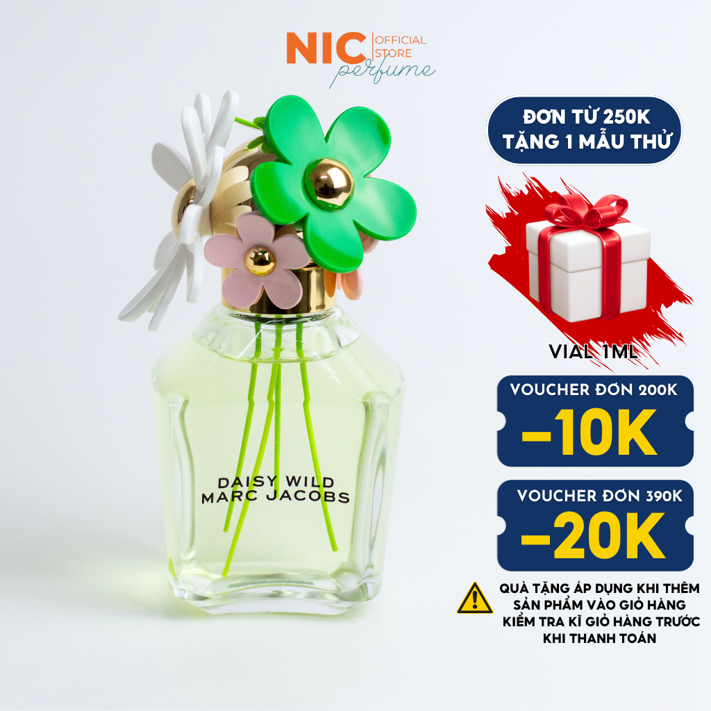 Nước hoa nữ Marc Jacobs Daisy Wild EDP chiết 10ml