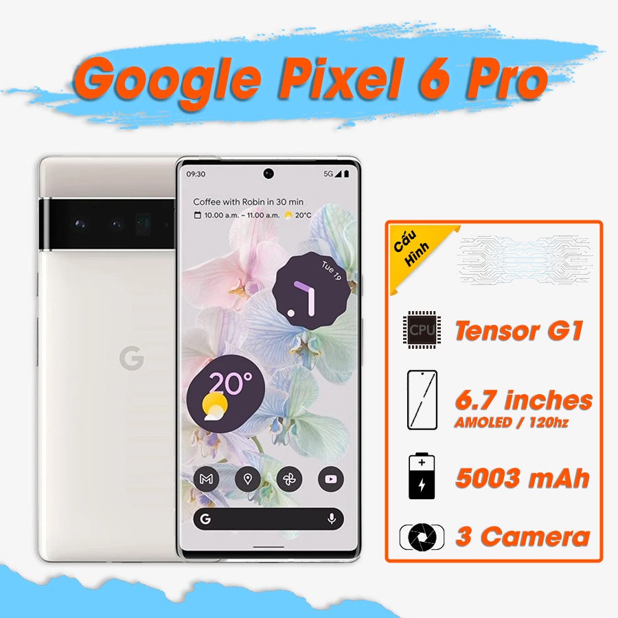 Điện thoại Google Pixel 6 Pro Quốc Tế | FTC Shop