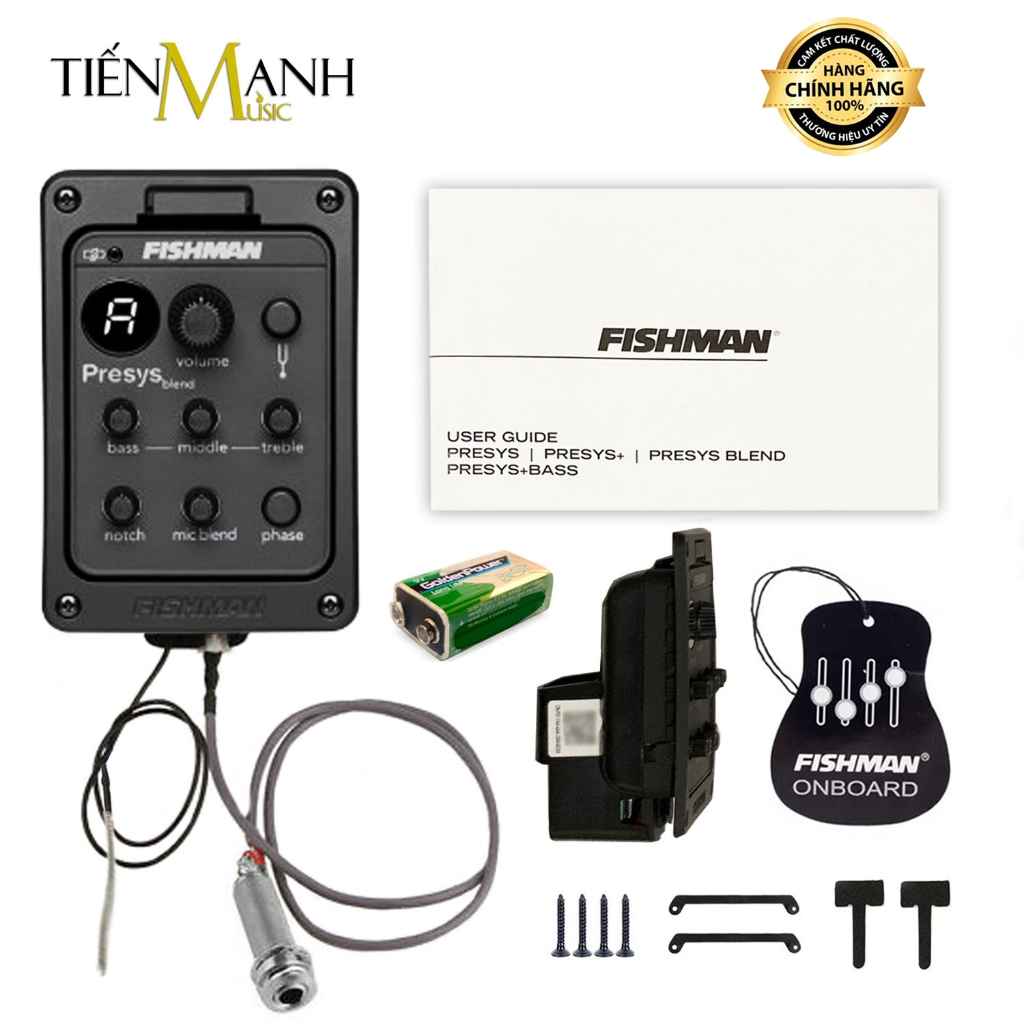 [Chính Hãng] EQ Đàn Guitar Fishman PRO 301 - Presys Blend - Thiết Bị Thu Âm Ghi-ta PRO-301