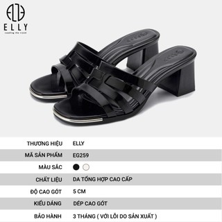 [Deal sang chảnh]  GIÀY NỮ THỜI TRANG ELLY – EG259