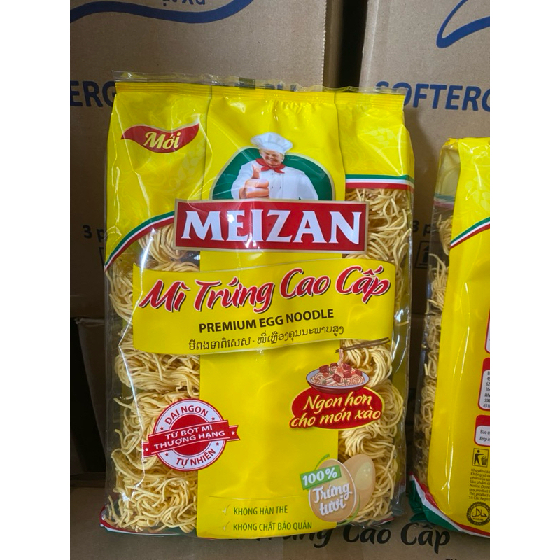 Mì Trứng/Bún Tươi Meizan Túi 200g-500g