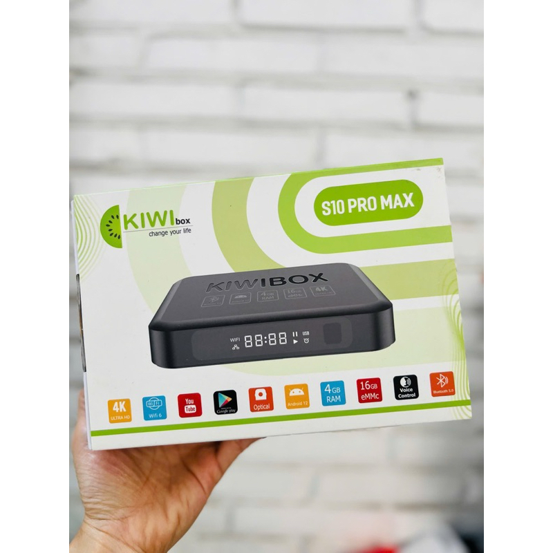 Android Kiwi Box S10 Pro Max Ram 4G/16G, Bluetooth,Android 10