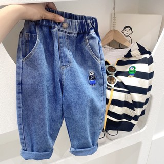  169:F8 Quần jeans baggy ống rộng cho bé trai hãng KACADY  271  