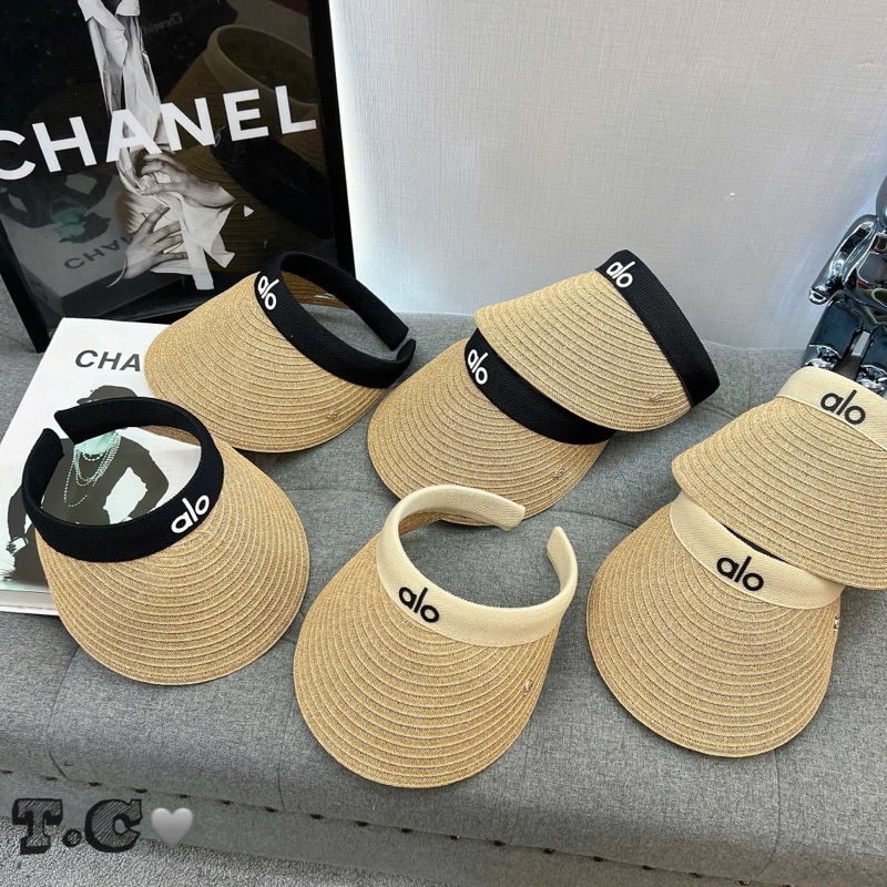 Mũ cói nữ hở chóp alo
