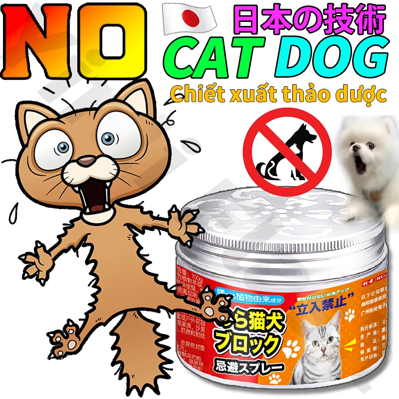 🐱NO Mèo!! 🐱thuốc đuổi chó mèo xua đuổi chó mèo phóng uế 100g Công thức thực vật vô hại，thuốc đuổi mèo hoang