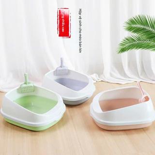Khay vệ sinh / chậu cát cho thú cưng, chó mèo (TẶNG XẺNG) kích thước 40x34x12cm - H2 Store