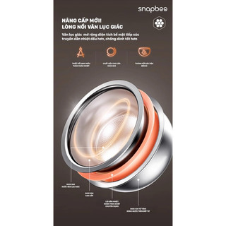 (BH 24 tháng) Nồi cơm tách đường đa năng Snapbee RC3000 PRO