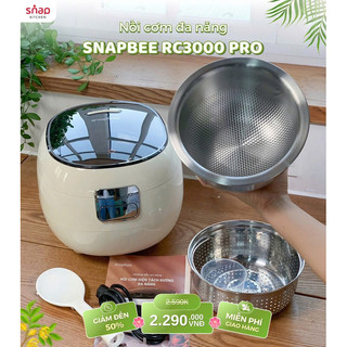 (BH 24 tháng) Nồi cơm tách đường đa năng Snapbee RC3000 PRO