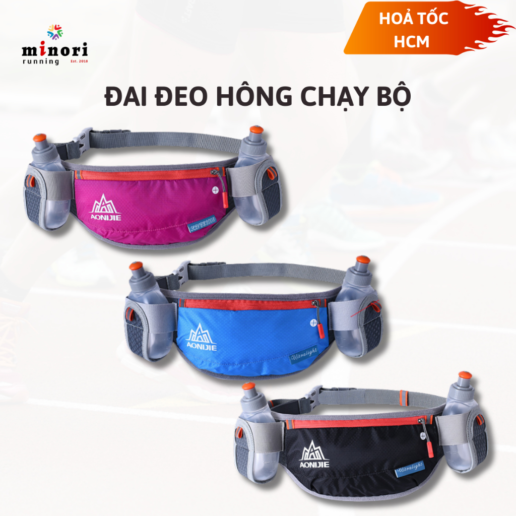 Đai Chạy Bộ Túi Đeo Hông  Đựng Điện Thoại Thể Thao Aonijie E882 Ngăn Rộng - Minori Store