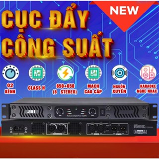Cục Đẩy 2 kênh class 2k ,công suất 8ohm 650w + 650w, 4ohm 1100w + 1100w