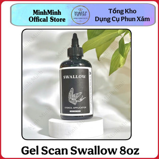   Mẫu Mới  Gel Scan Hình Xăm Nước Pha Màu Sơn Én Swallow Chai 240ml Chính Hãng 