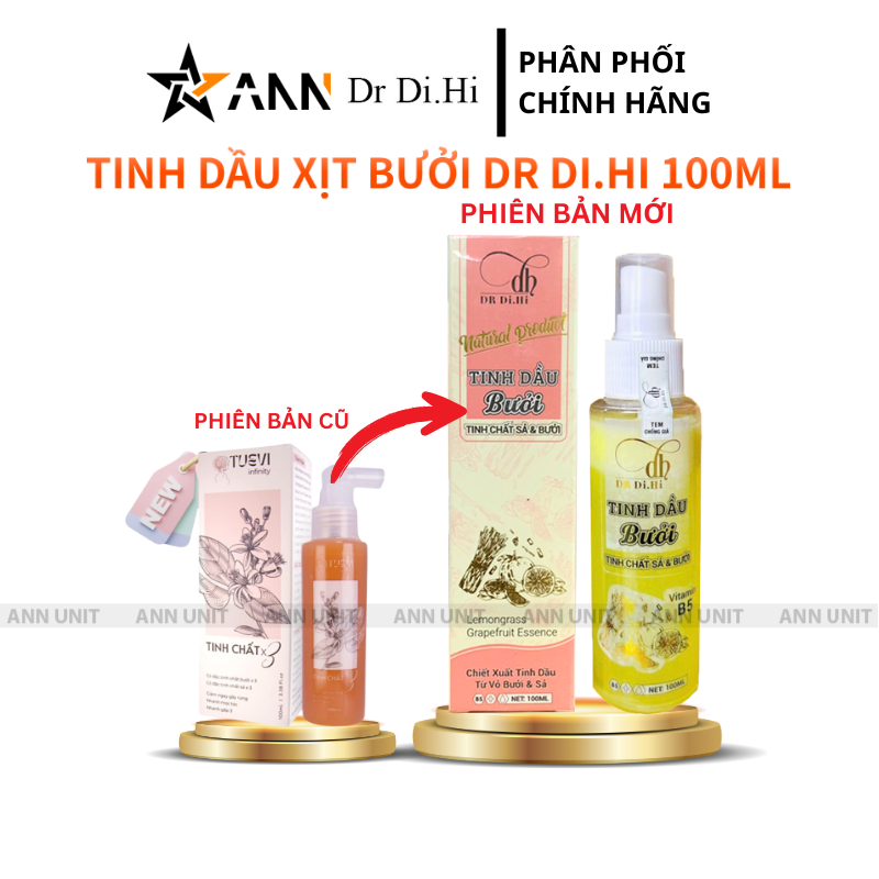 Tinh Dầu Xịt Bưởi Dr Di Hi Hỗ Trợ Mọc Tóc [Chính Hãng]
