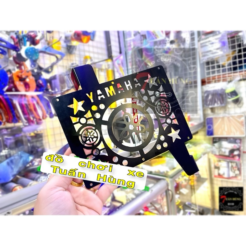 Che két nước Exciter 155/Ex155 [HÀNG ĐẸP] đầy đủ ốc vit lắp dể- chắn két nước exciter 155- bảo vệ ké