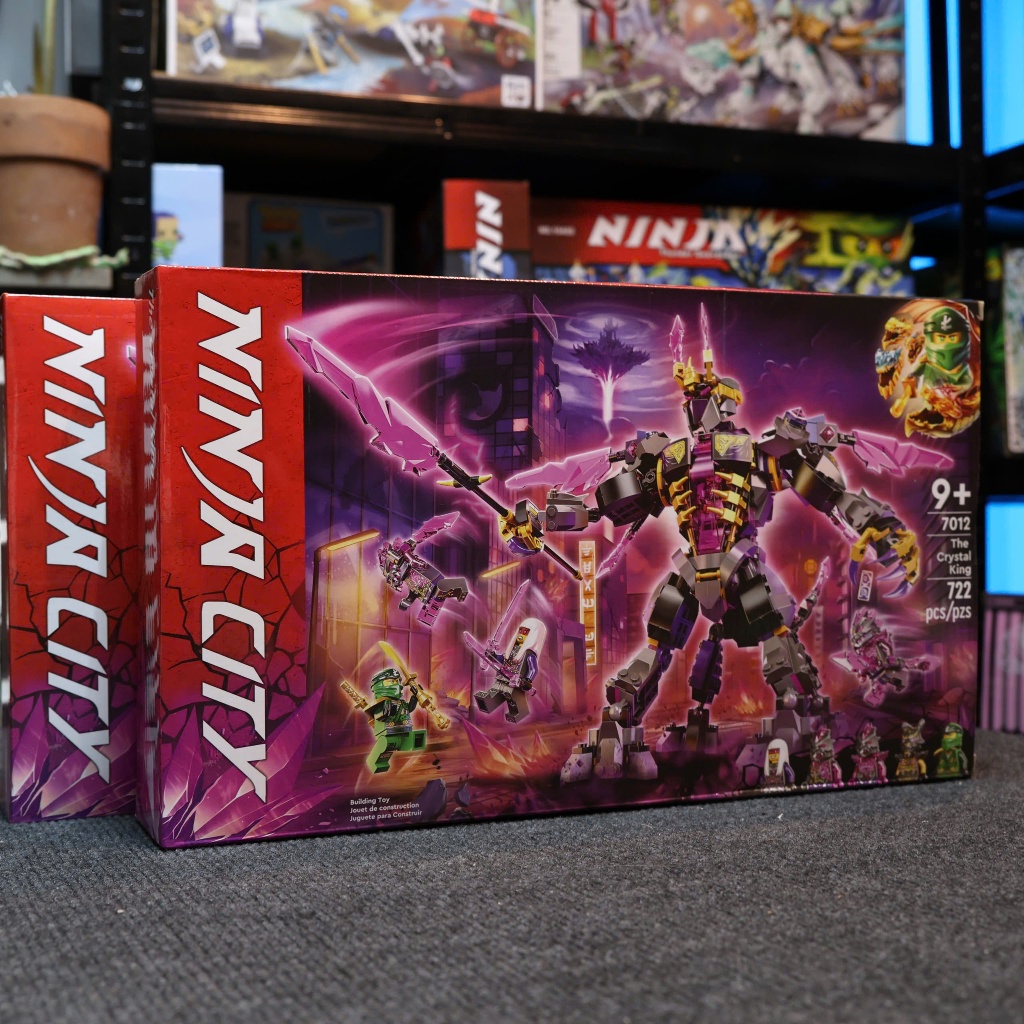 [Hỏa tốc 1h HCM][Ninjago] The Crystal King Ninja City Mô hình đồ chơi lắp ráp | 722 Mảnh ghép