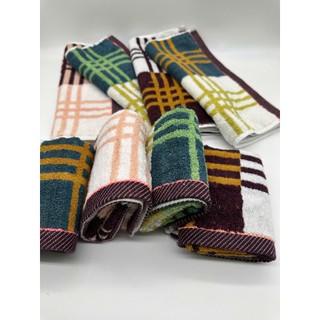 Khăn mặt kẻ caro Tân Thịnh, Kt 30 * 50 cm