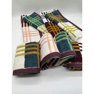 Khăn mặt kẻ caro Tân Thịnh, Kt 30 * 50 cm