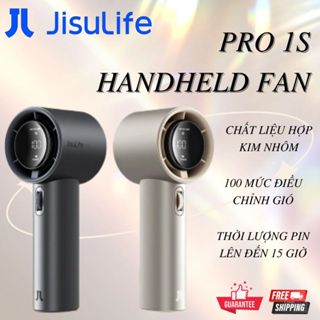 Quạt Mini Cầm Tay JISULIFE FA53 Pro1 S |100 Cấp Gió |Màn Hình LED |Pin Lâu 15H |Bảo Hành 12 Tháng