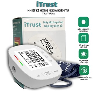 Máy đo huyết áp bắp tay iTrust BP101 màn hình LCD bảo hành chính hãng 3 năm