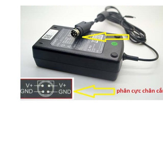 nguồn 24V 5A chân cắm 4 pin