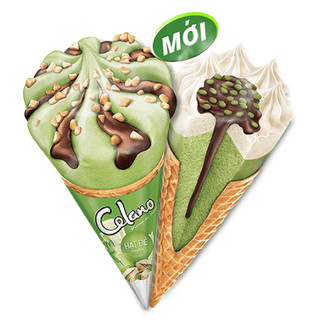 Kem Celano cone pistachio