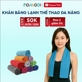 Khăn băng lạnh thể thao Fomodi thấm hút mồ hôi thoáng mát giảm nhiệt cho chạy bộ tập gym