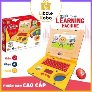 Đồ Chơi Máy Vi Tính Laptop 2236 Cầm Tay Cho Trẻ Em Máy Tính Bảng Có Chuột Kèm Đèn Led Phát Nhạc