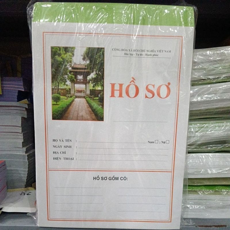 Hồ sơ xin việc có ruột (50 bộ)