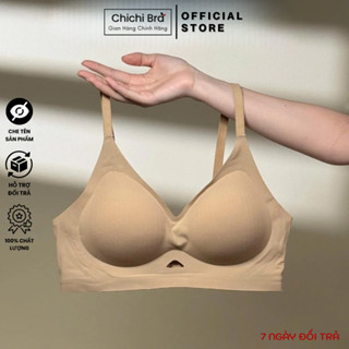 [ HÀNG LOẠI 1 ] Áo Ngực Áo Lót Áo Bra Nữ Chất Su Mỏng Không Gọng Có Mút Đệm Gom Quả Chống Xệ CHICHI 048