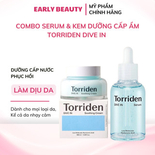  Kem dưỡng TORRIDEN Serum tinh chất TORRIDEN DIVE IN cấp ẩm phục hồi và làm dịu da nhạy cảm – Early Beauty 