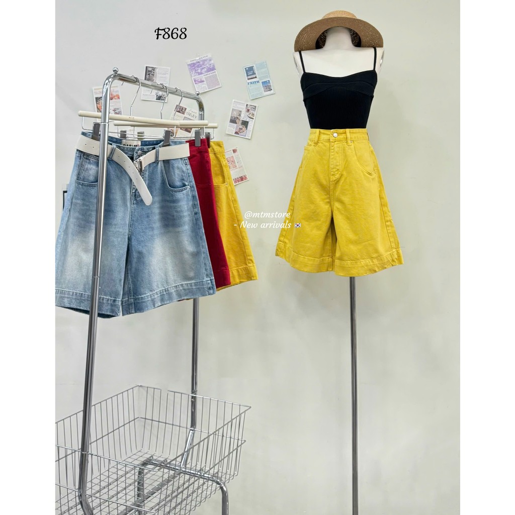 [MTM STORE] SHORT LỬNG F868 - 𝐃𝐀𝐑𝐈𝐌 𝐉𝐄𝐀𝐍𝐒